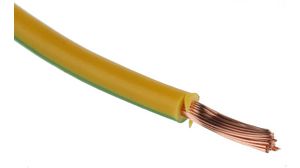 Stranded Wire PVC 2.5mm² Copper Green / Yellow 100m